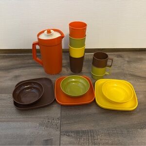 Vintage Tupperware Toys Mini Set, incomplete